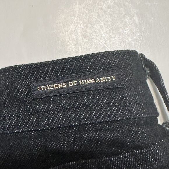 Citizen Of Humanity Ingrid Stretch Low Waist Flare Blue Jeans Size 28 Stay Gold - Picture 13 of 16